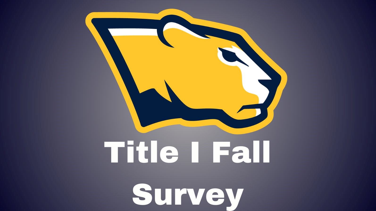 Title I Fall Survey