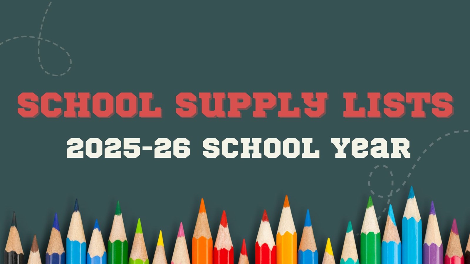 School Supply Lists 2025-26