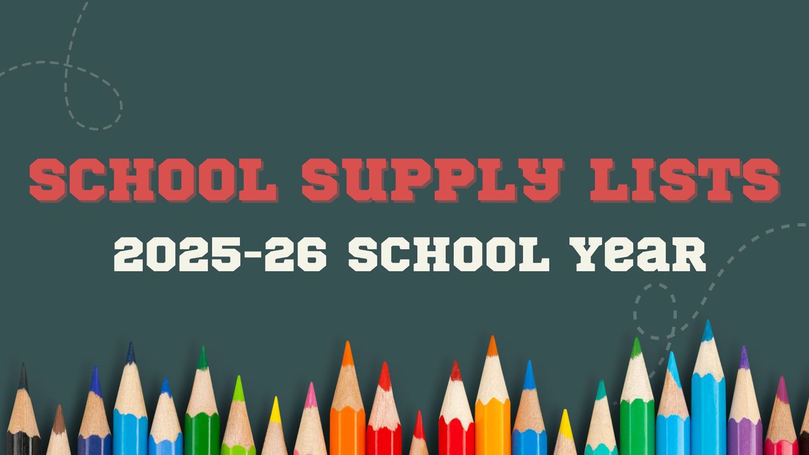 School Supply Lists 2025-26 School Year