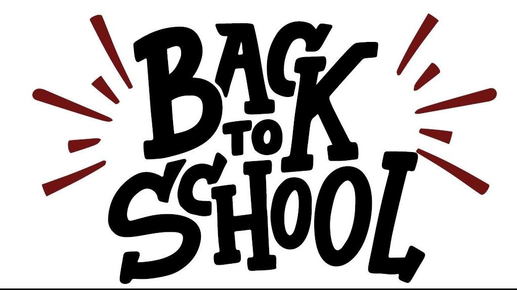 Back to school graphic