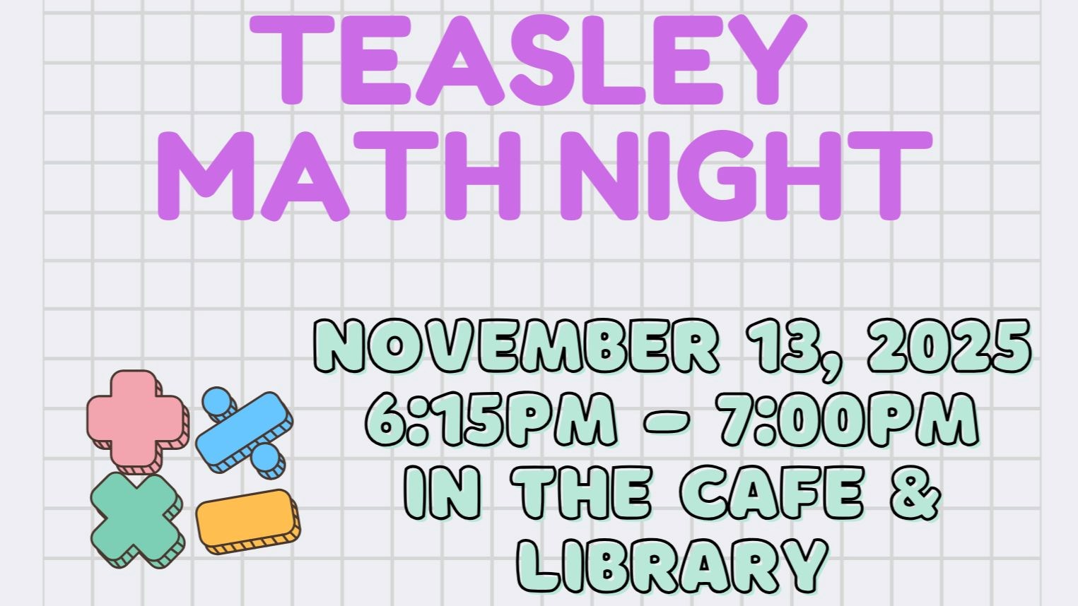 Teasley Math Night