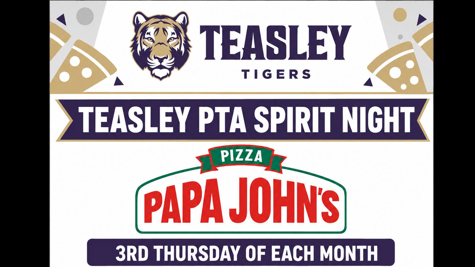 Papa John's Spirit Night