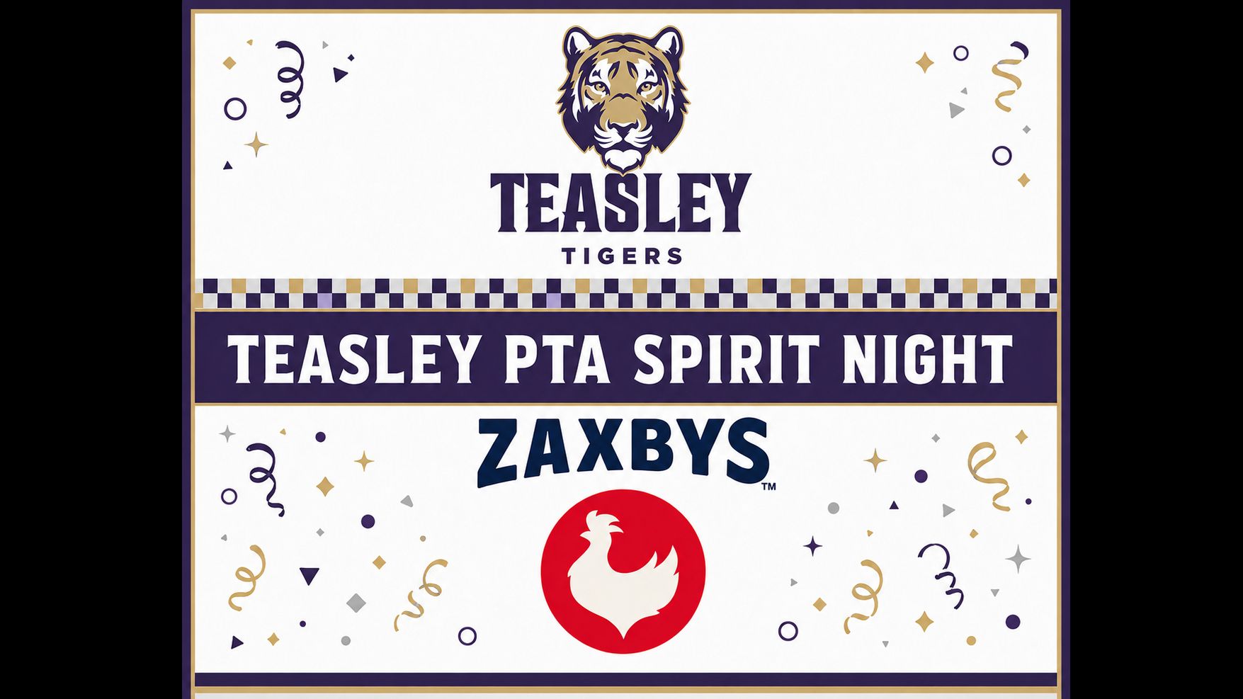 Zaxby's Spirit Night