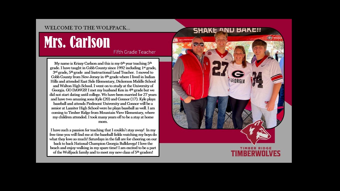 Mrs. Carlson