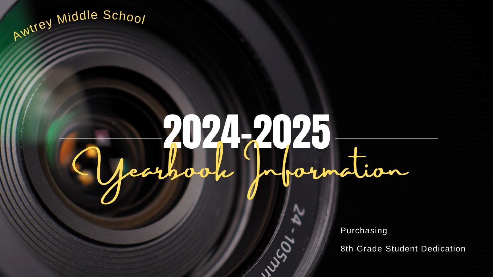 Yearbook Information