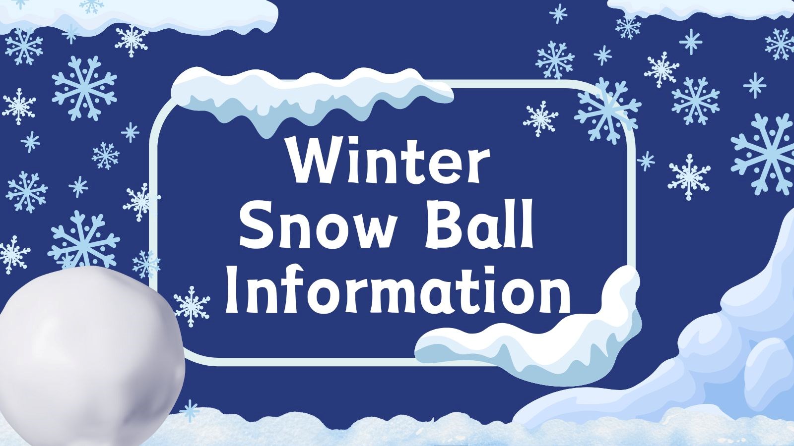 Winter Ball Informaiton