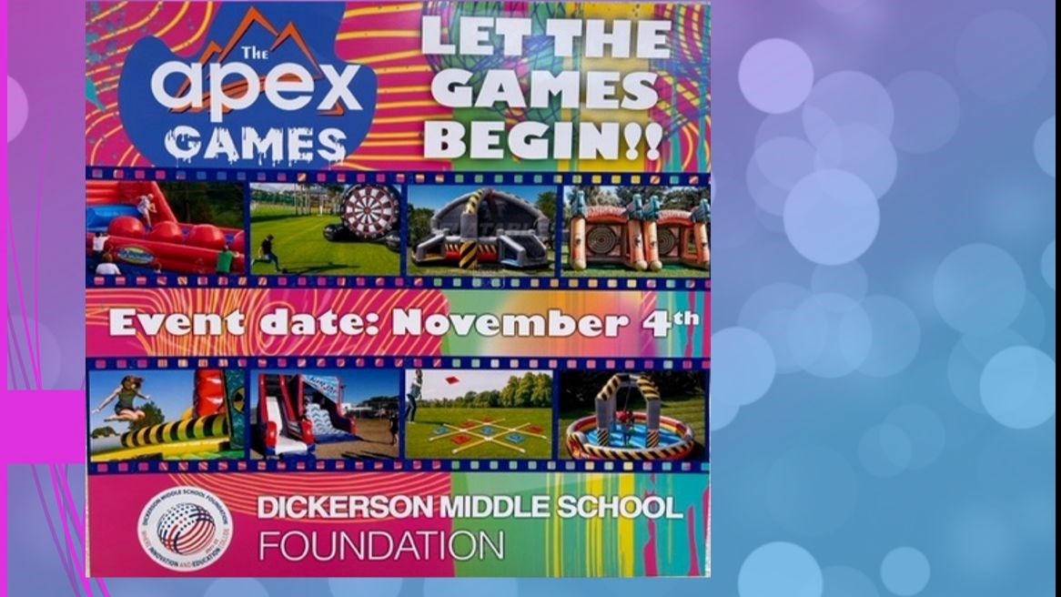 Apex Games November 4th - Dickerson Foundation