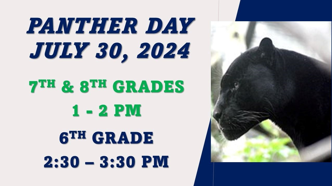 Panther Day 2024 Graphic