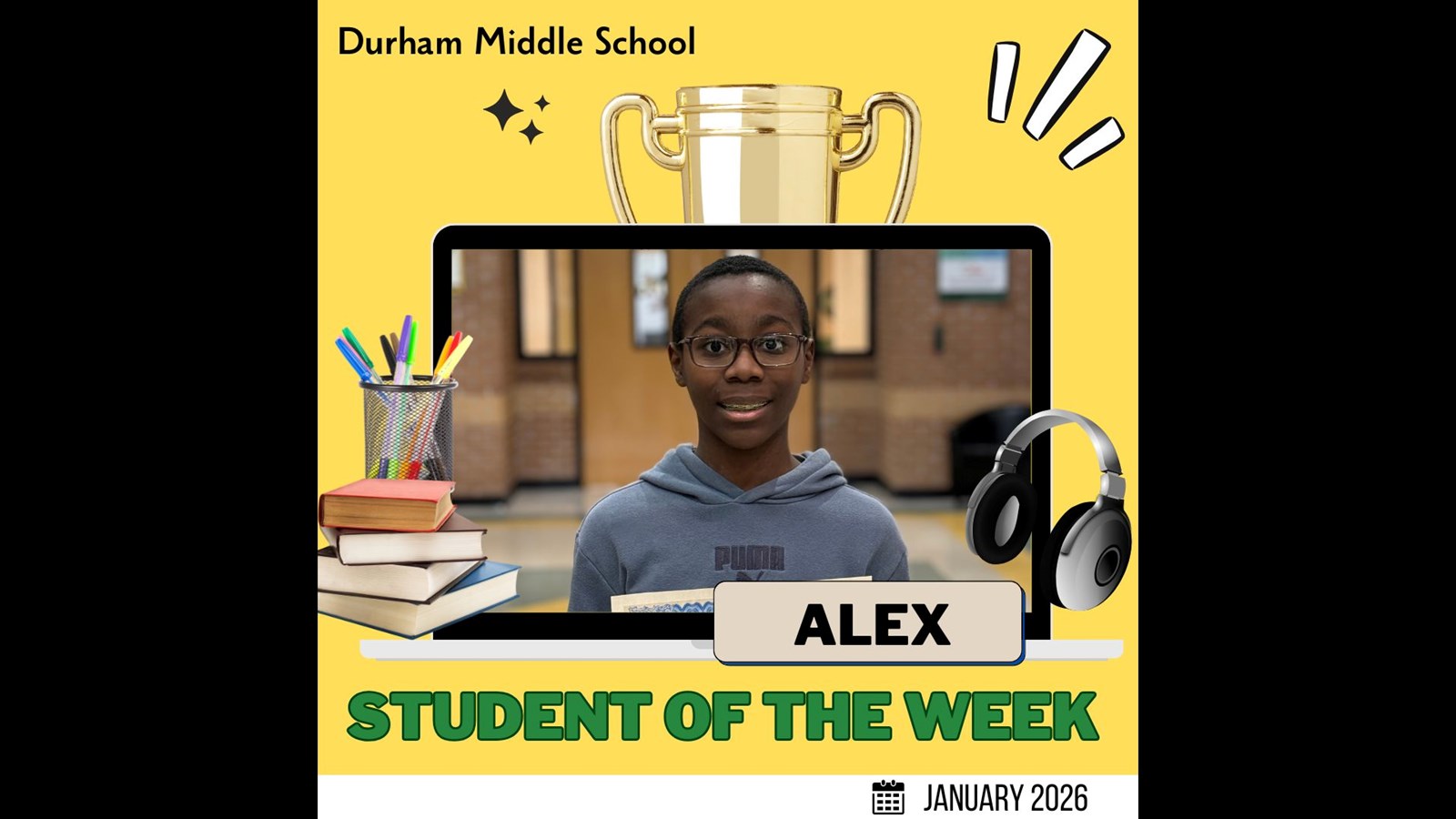 2025-26 DMS Student of the Week