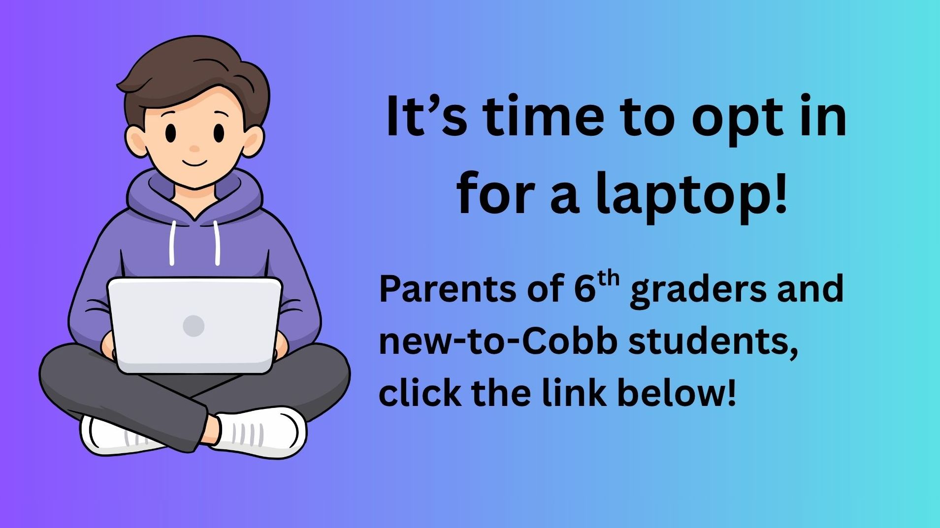 Opting in for a Student Laptop