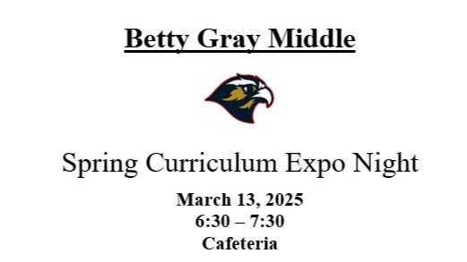 Curriculum Expo Night Information