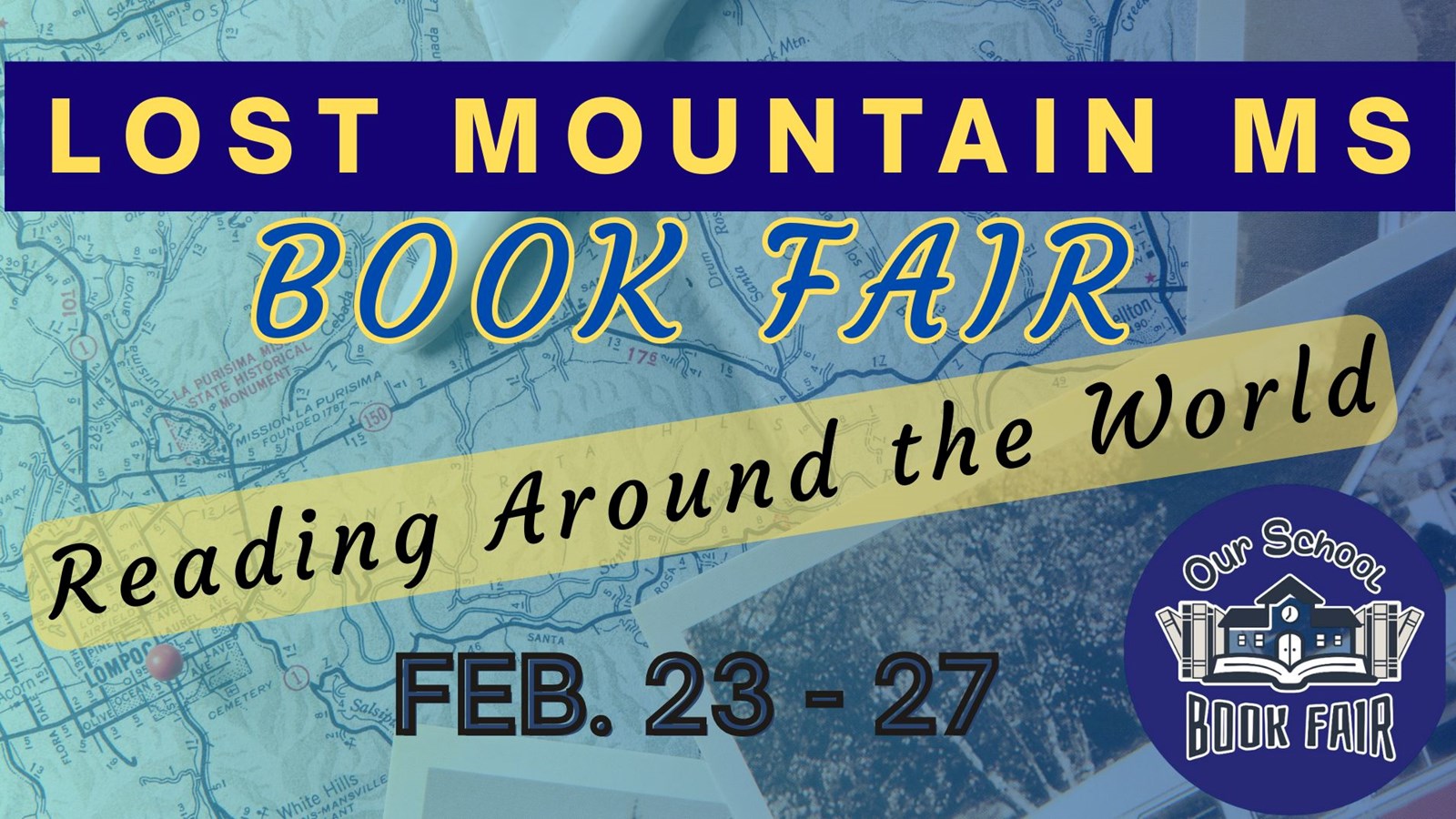 Book Fair February 23rd-27th "Reading Around the World" 