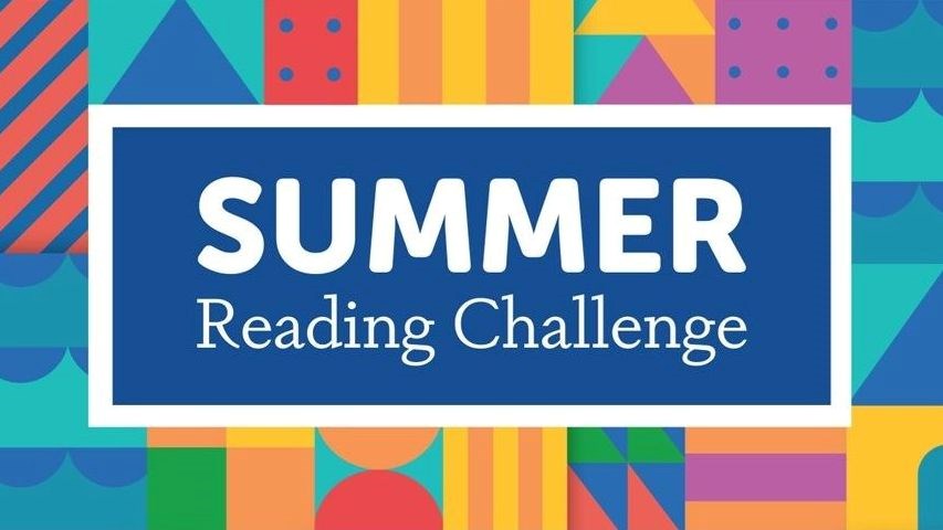 2022 Summer Reading Challenge Graphic