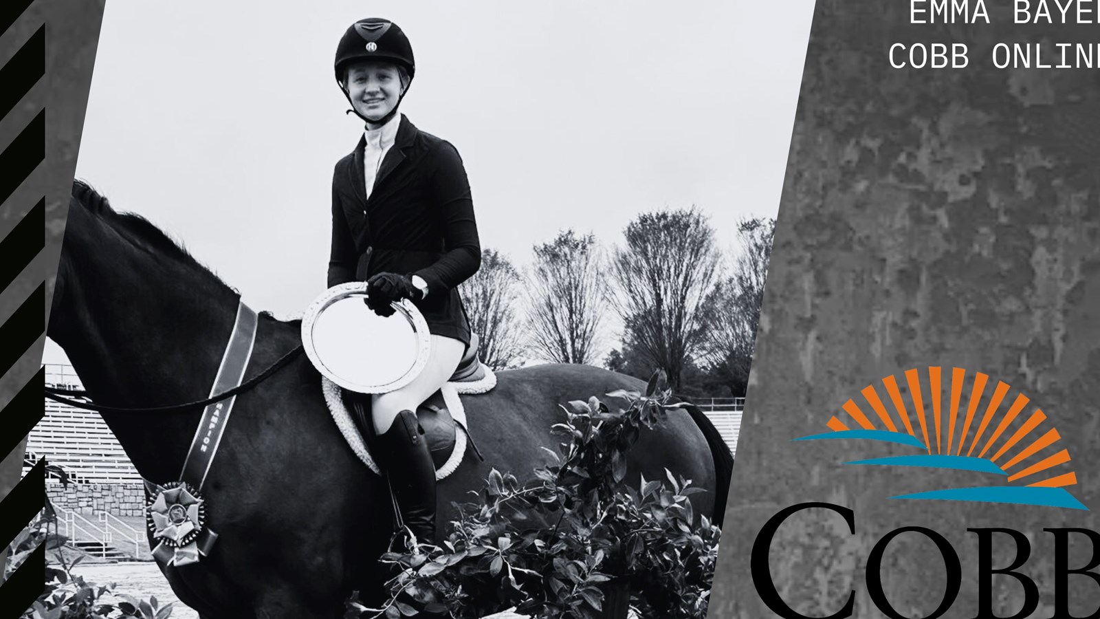 Emma Bayer on horse