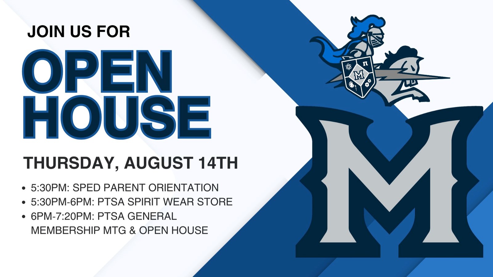 Mabry Open House August 14, 2025