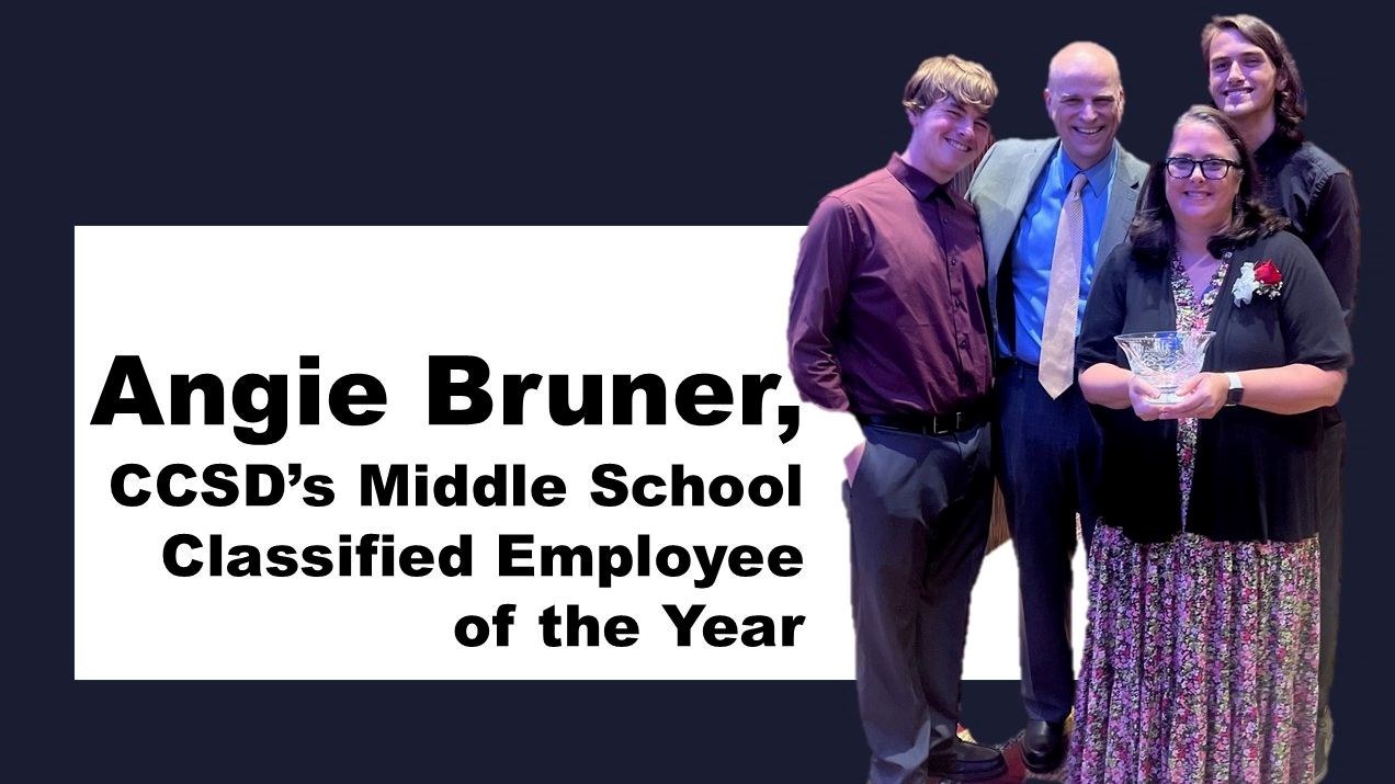 Bruner named CCSD Middle School CEOTY