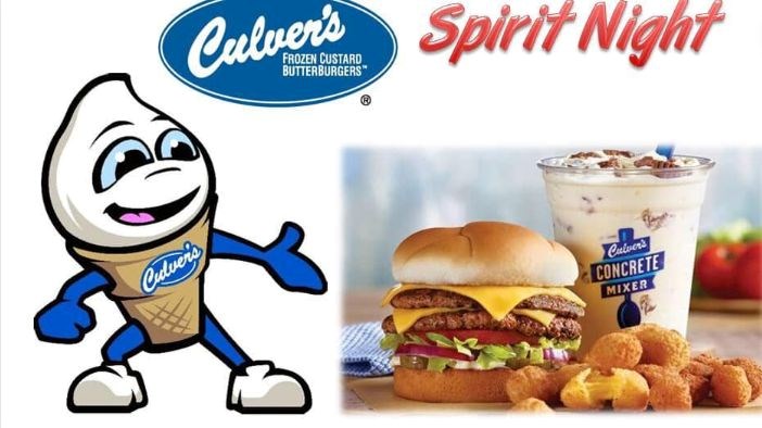 Culver's Spirit Night