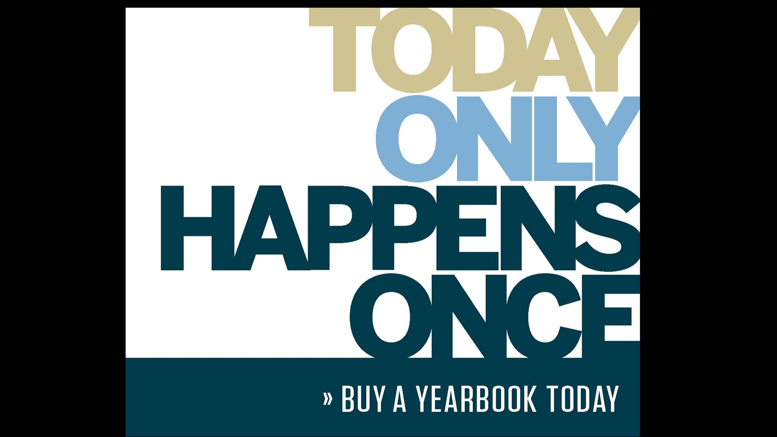 Yearbook banner