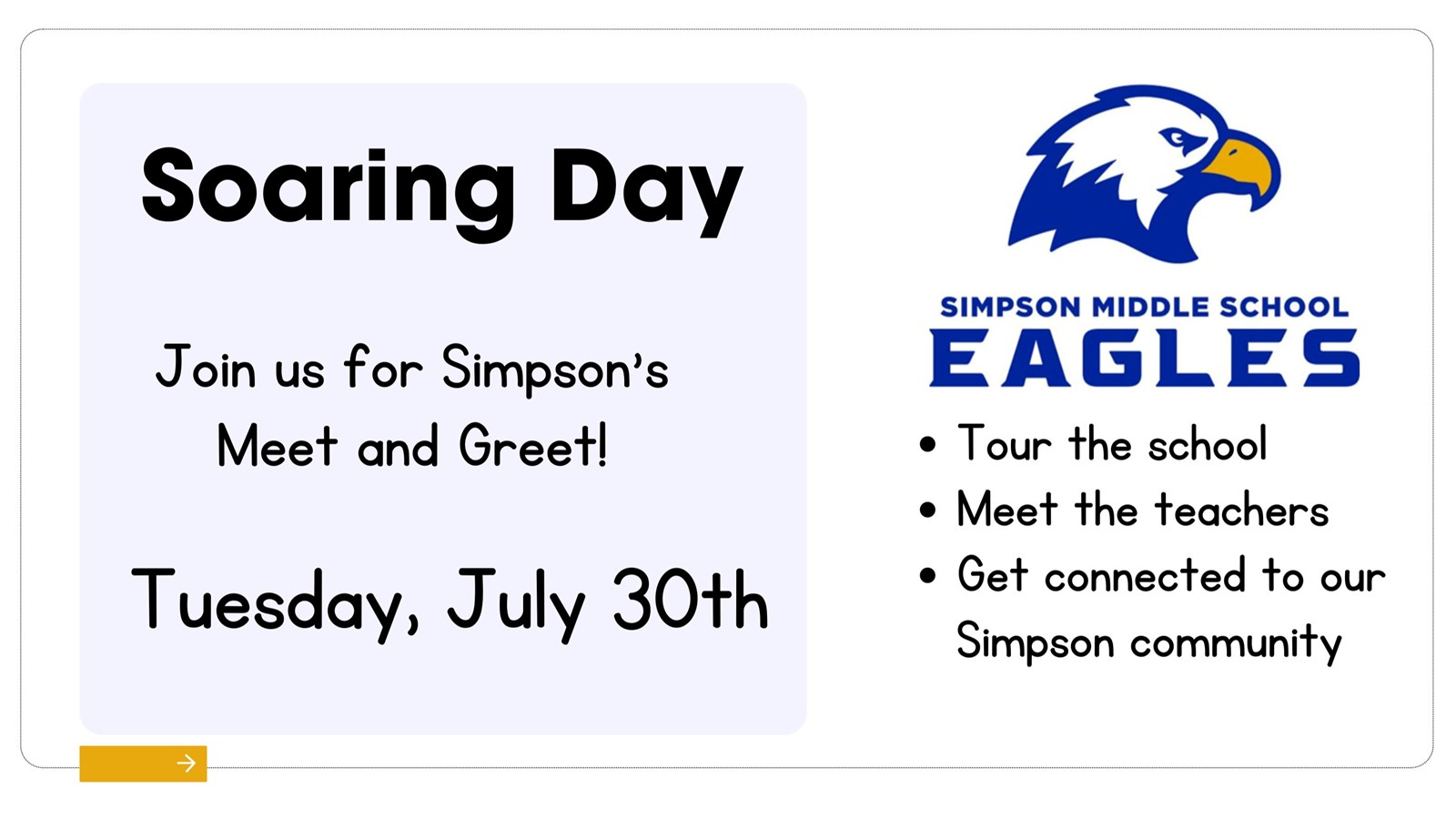 Soaring Day announcement