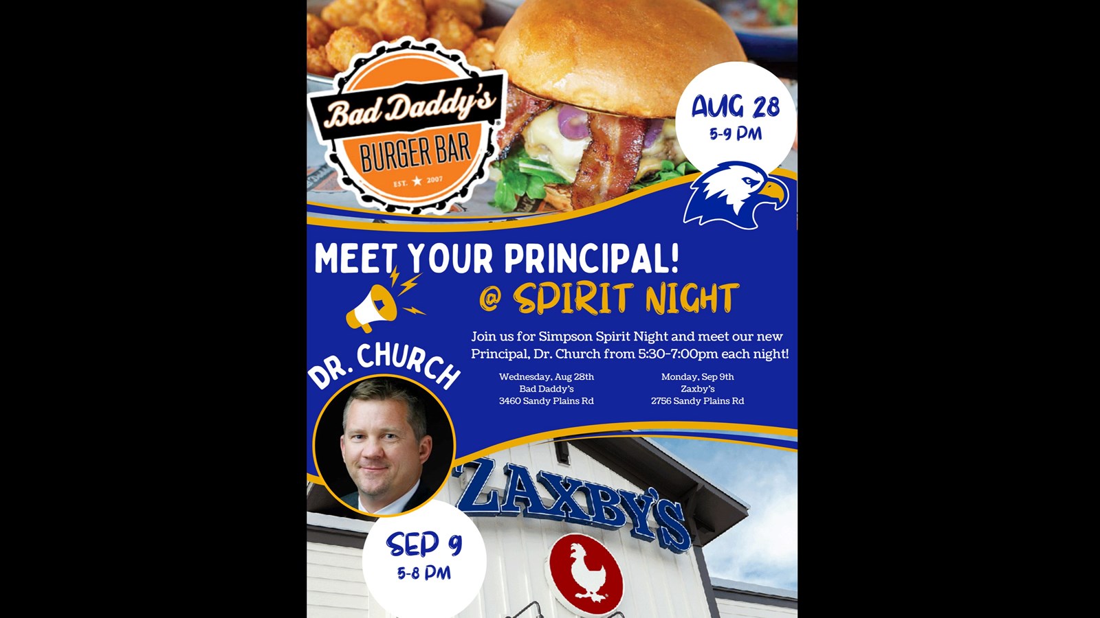 Spirit Night Flyer