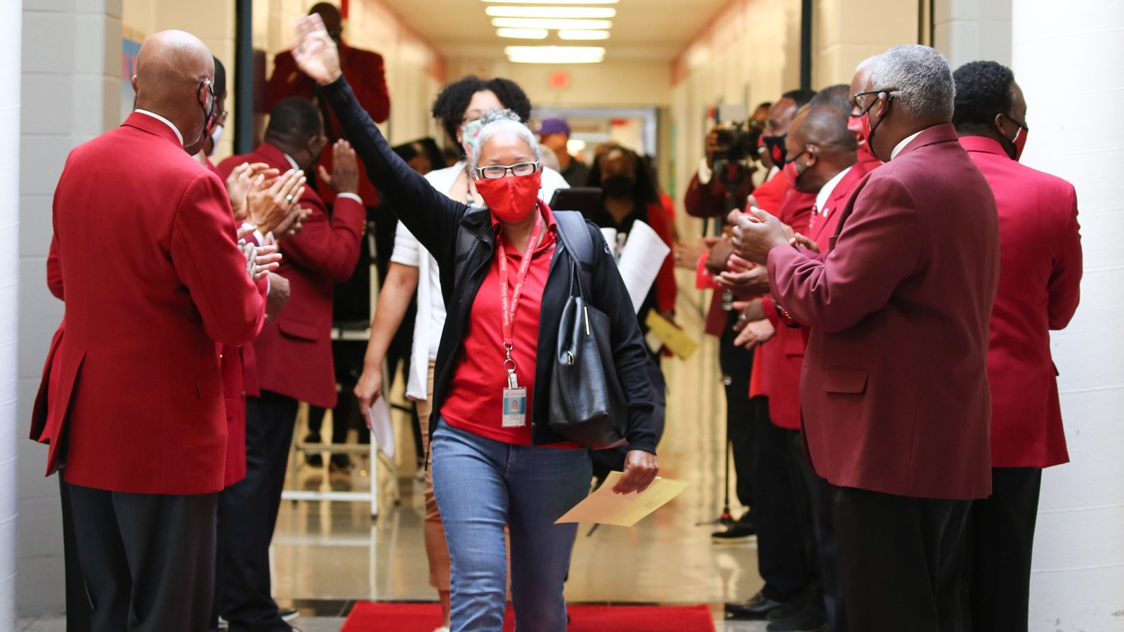 Fraternity Welcomes Back Smitha Students With Pep Rally