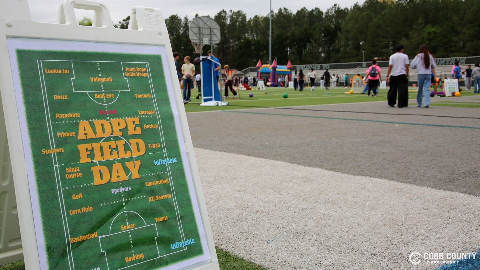 Adapted PE Field Days a Huge Hit Around Cobb