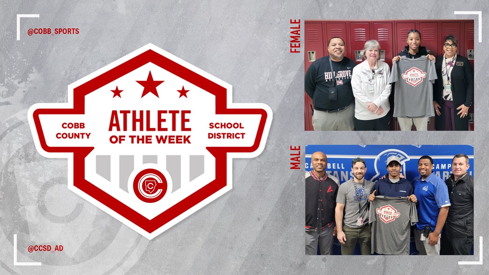 Spartan Wrestler and Hawk Baller Win AOW