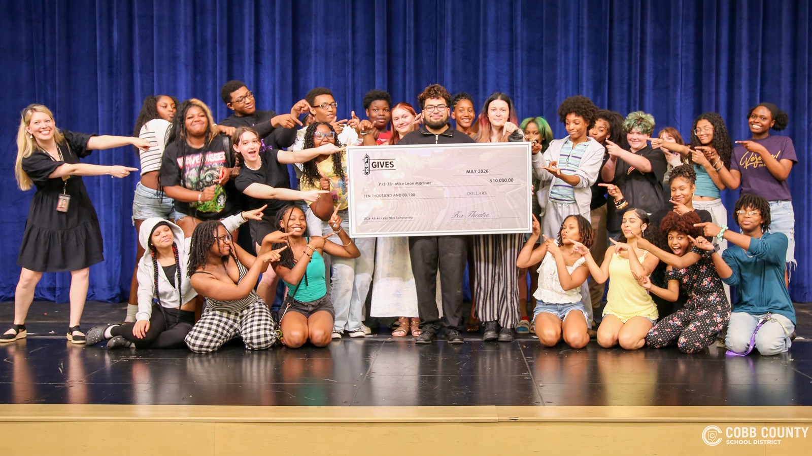 Pebblebrook CCCEPA Student Wins $10,000 Fox Theatre Scholarship