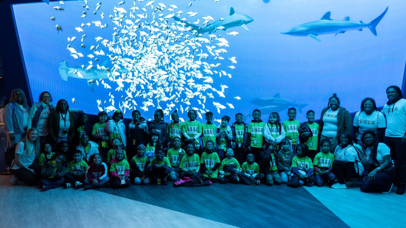 Clarkdale Students Visit Georgia Aquarium