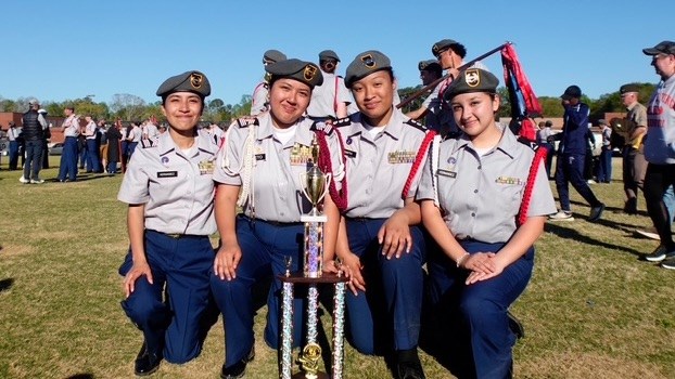 Pebblebrook JROTC Color Guard Wins State Championship