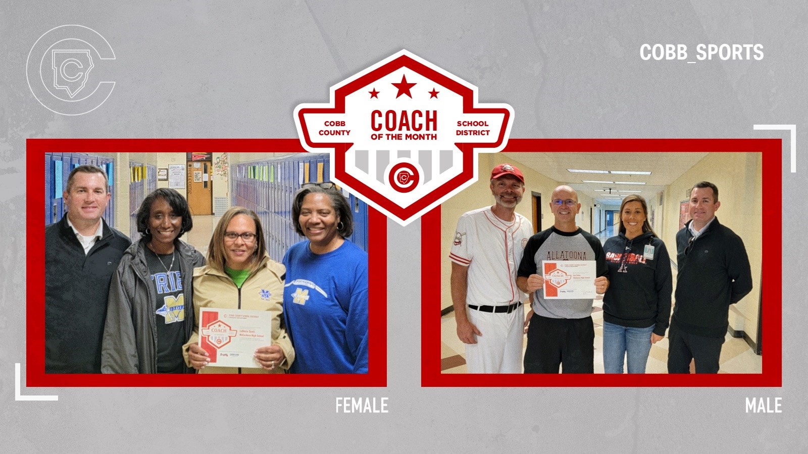 Buc Volleyball and Indian Cheer Coaches Recognized