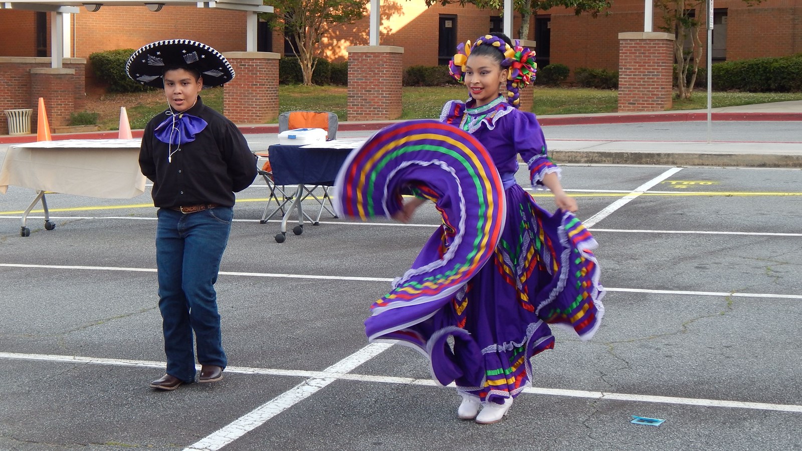 McCleskey Middle School hosts International Night.