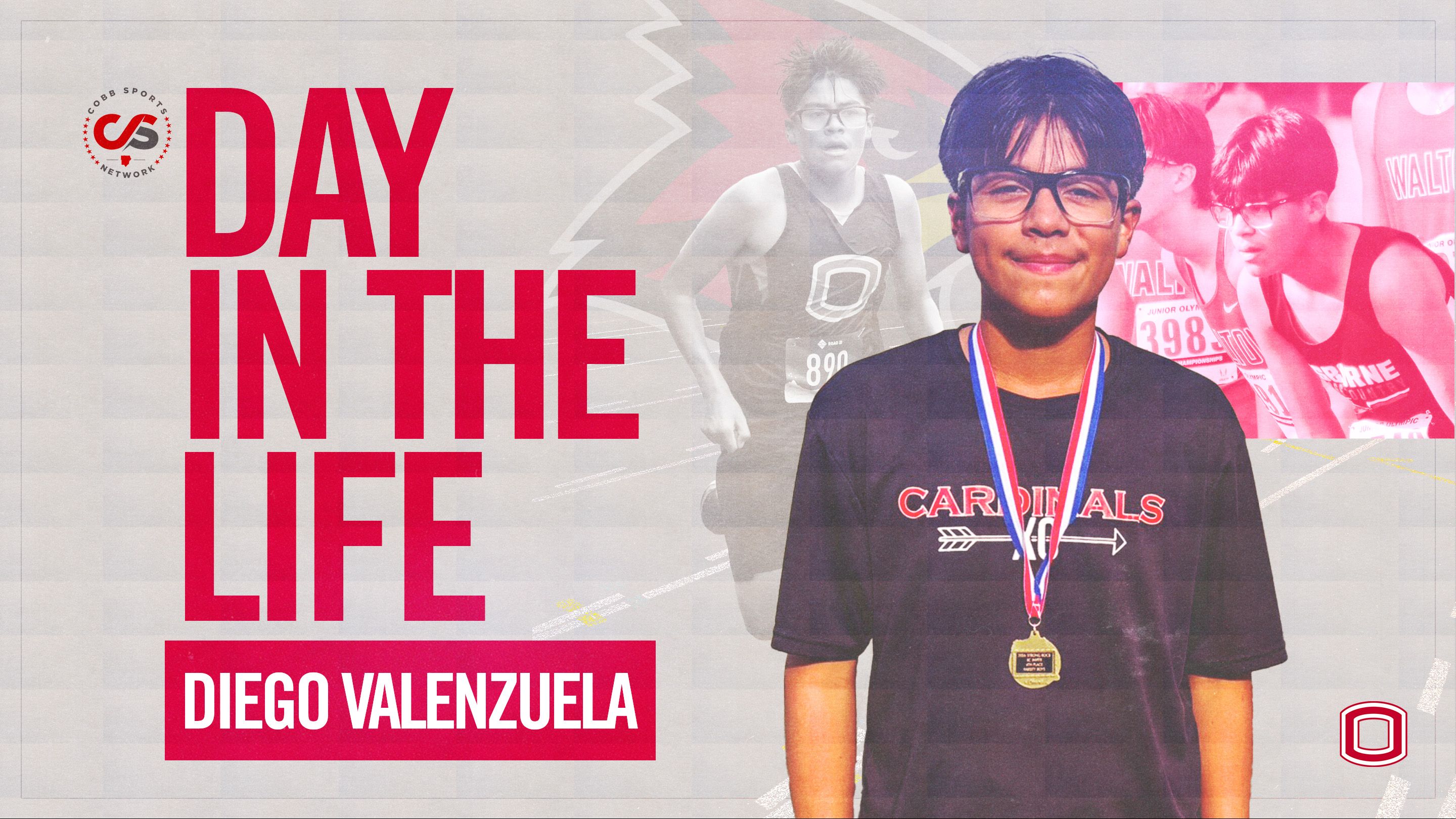 Day in the Life: Osborne's Diego Valenzuela and Cobb Schools Cross Country