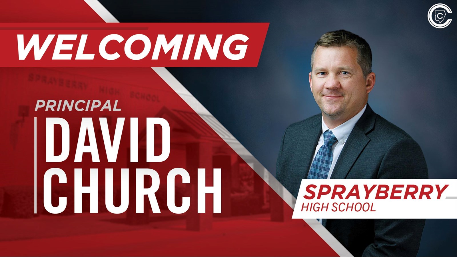 Dr. David Church is the principal of Sprayberry High School.