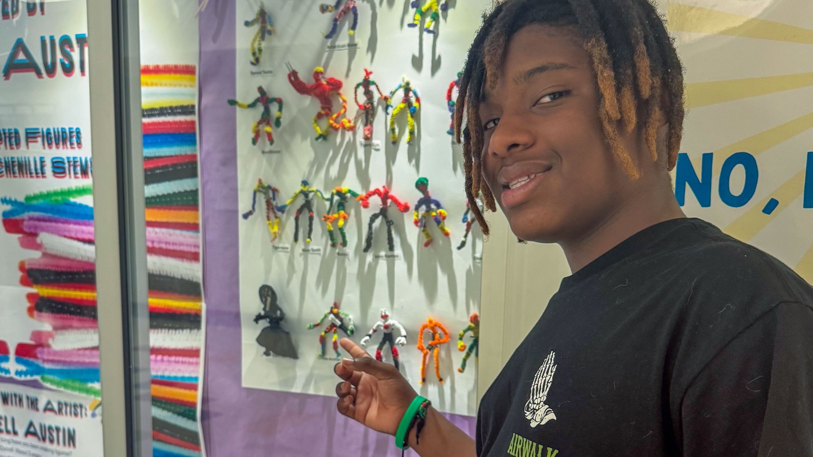 East Cobb Middle's Dytrell Austin: Creator of Action Figures