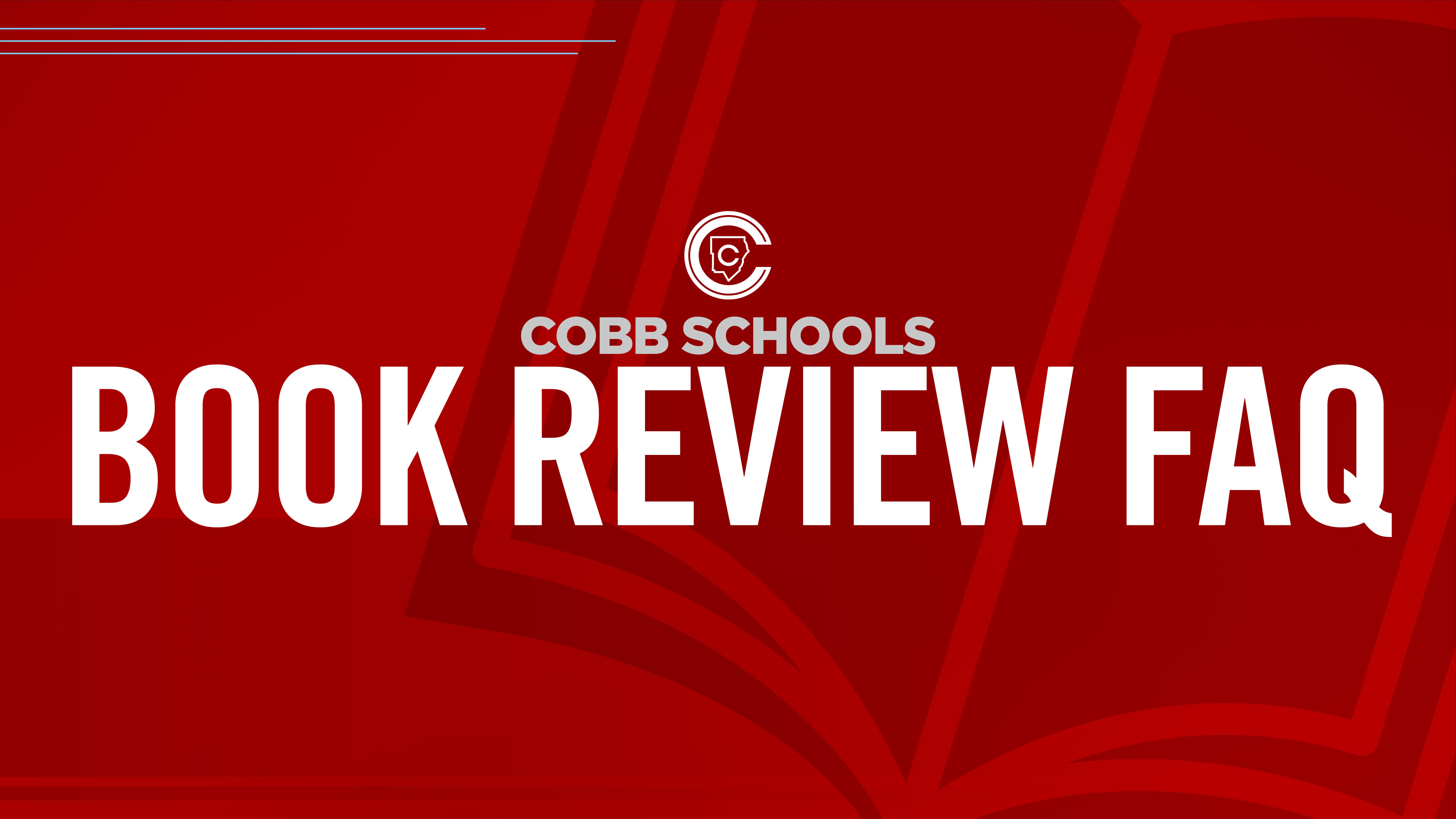 Cobb Schools Book Review FAQ