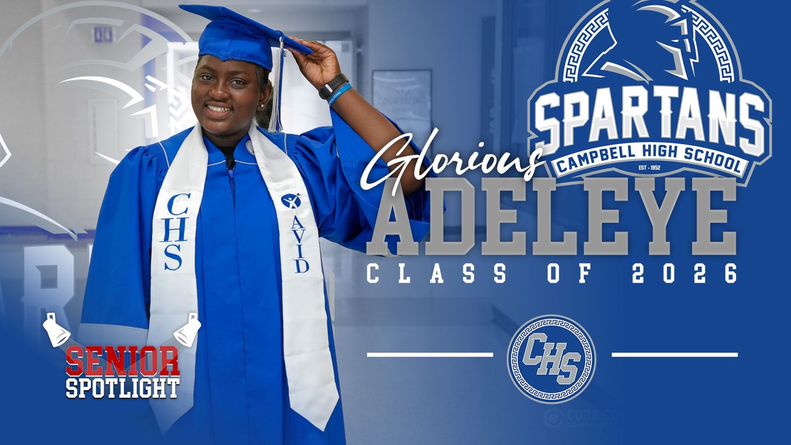 Senior Spotlight: Campbell's Glorious Adeleye