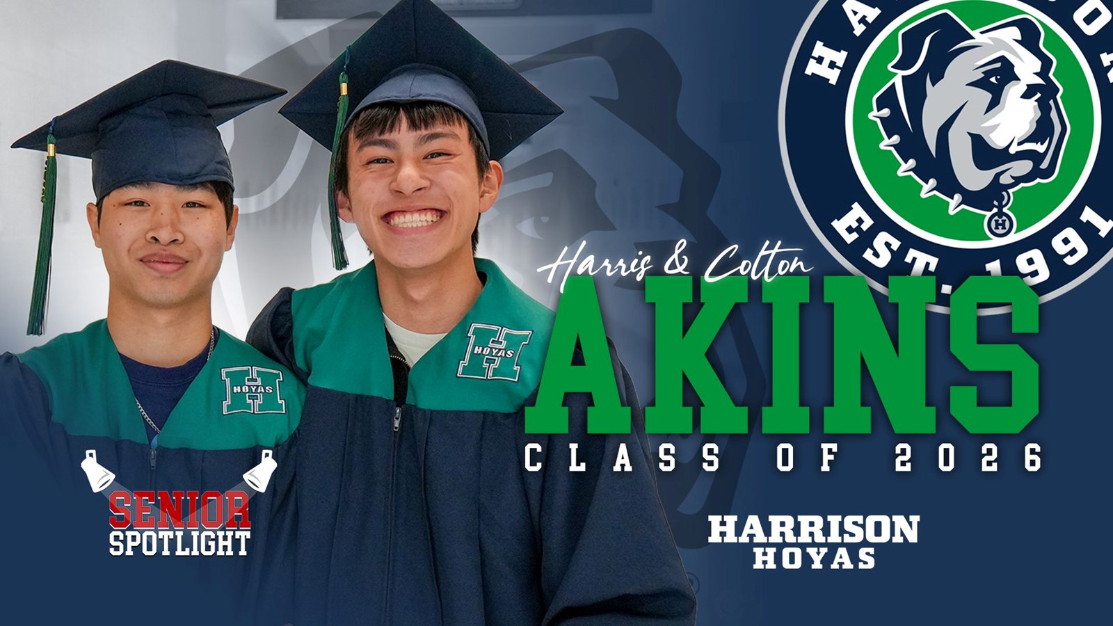 Senior Spotlight: Harrison's Colton and Harris Akins
