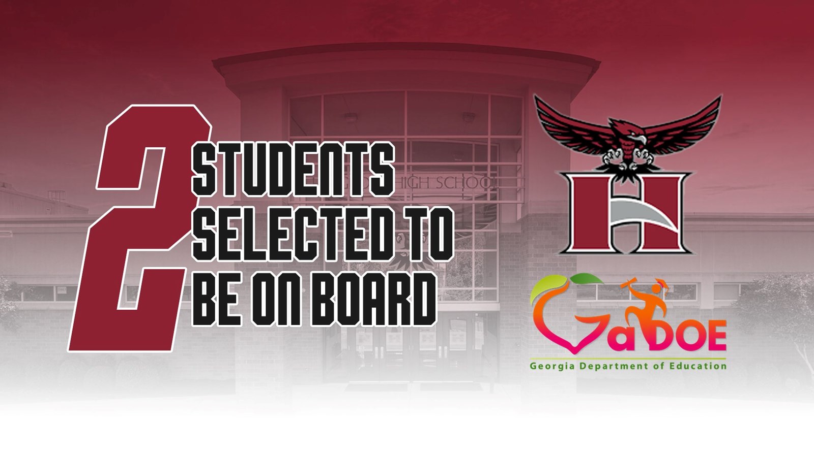 Two Hillgrove High School Students Selected for State Superintendent’s Student Advisory Council