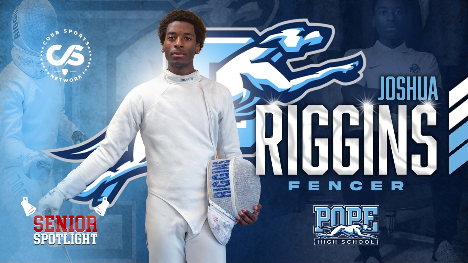 Senior Spotlight: Joshua Riggins - Nationally-Ranked Pope Fencer