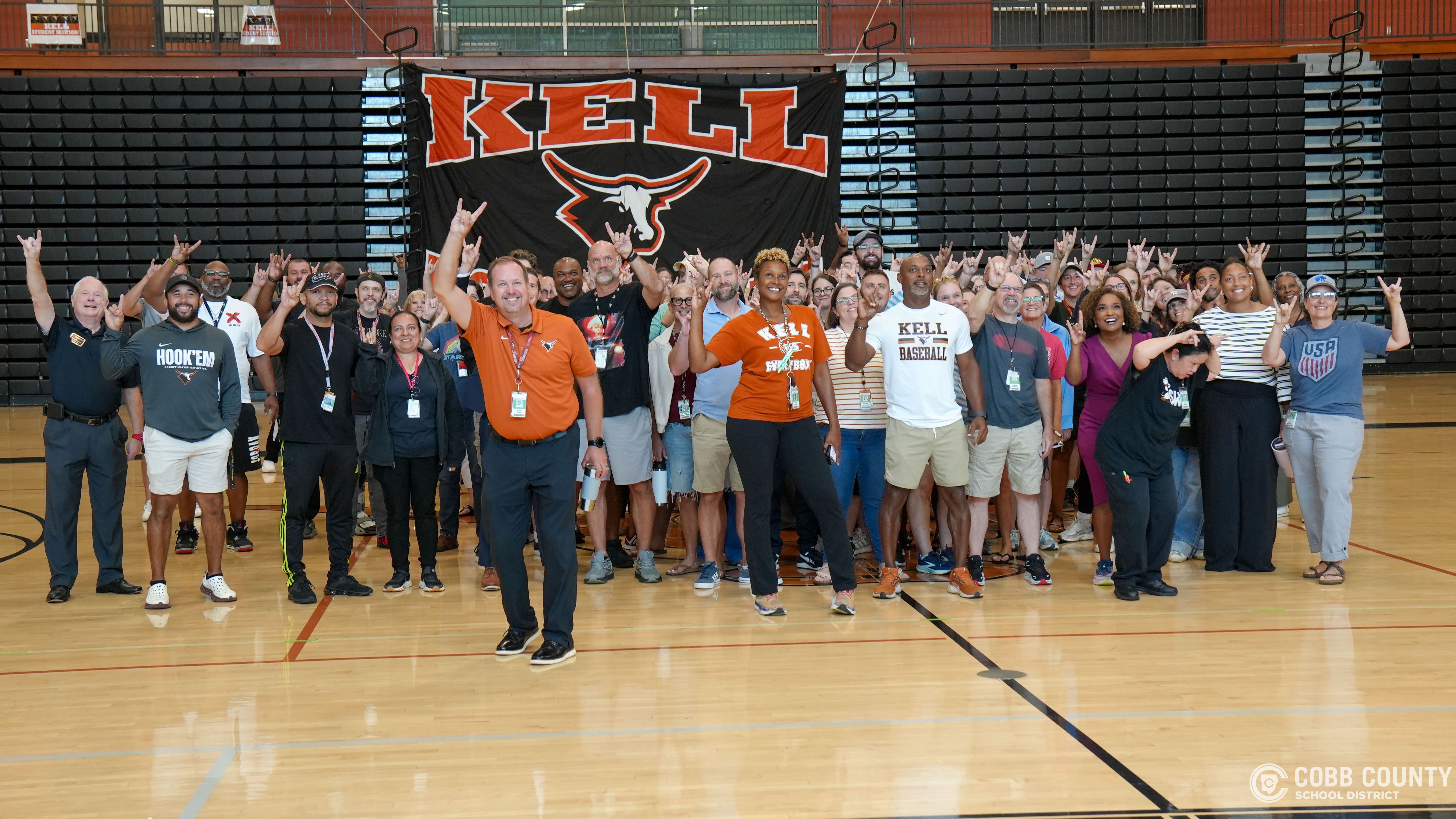 Kell Teachers and Staff Get Back to School Surprise!