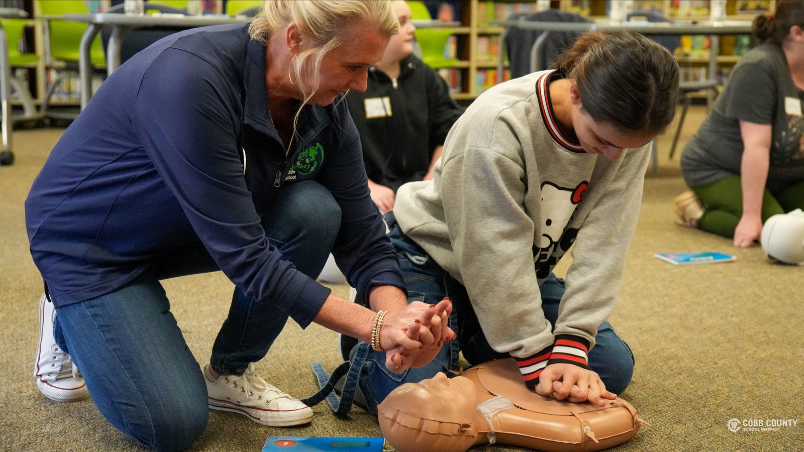 "These Kids Could Save My Life" | McCleskey Students Learn Life Saving Skills