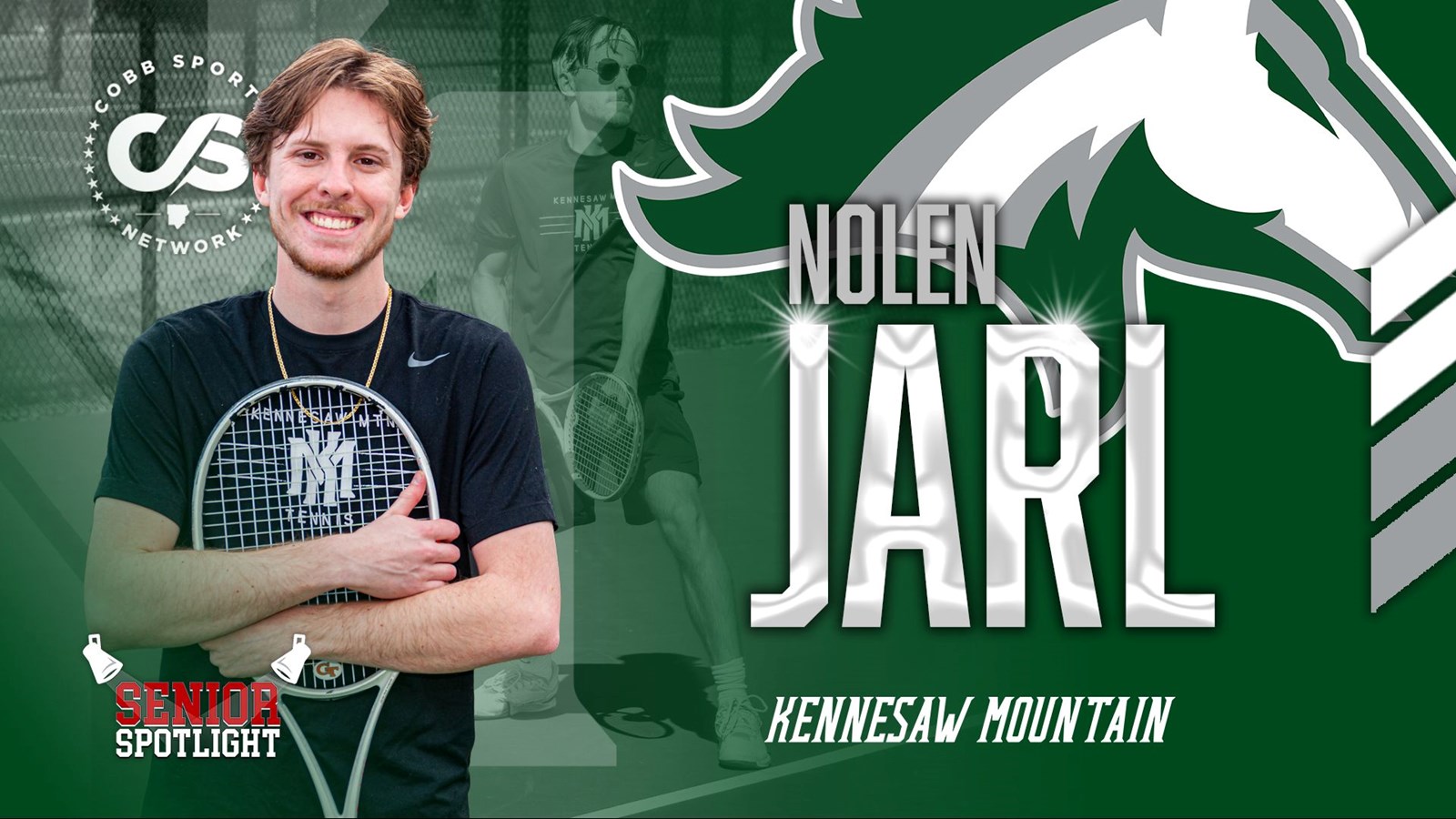 Senior Spotlight: Nolen Jarl – When “Love” in Tennis Means Something