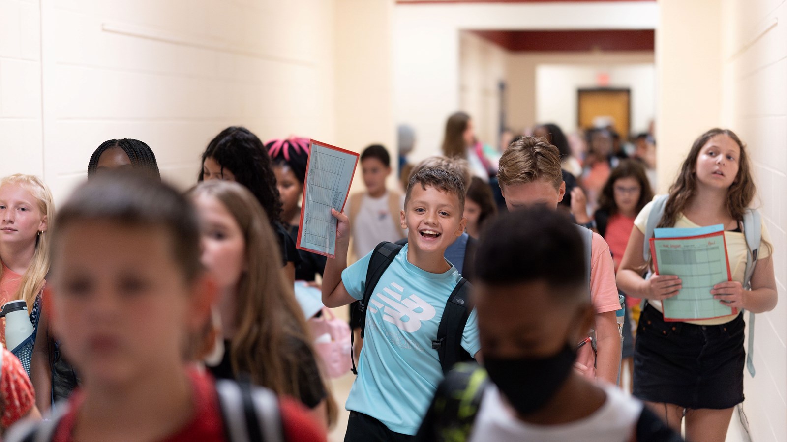 Cobb Schools students return for the first day of school.