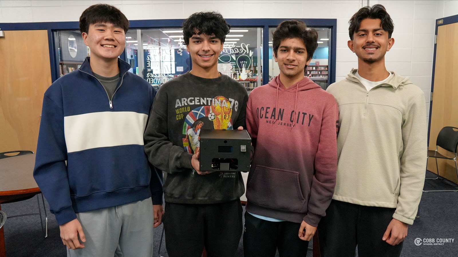 "They're Going to Change the World" | Pope Students Invention Shines on National Stage