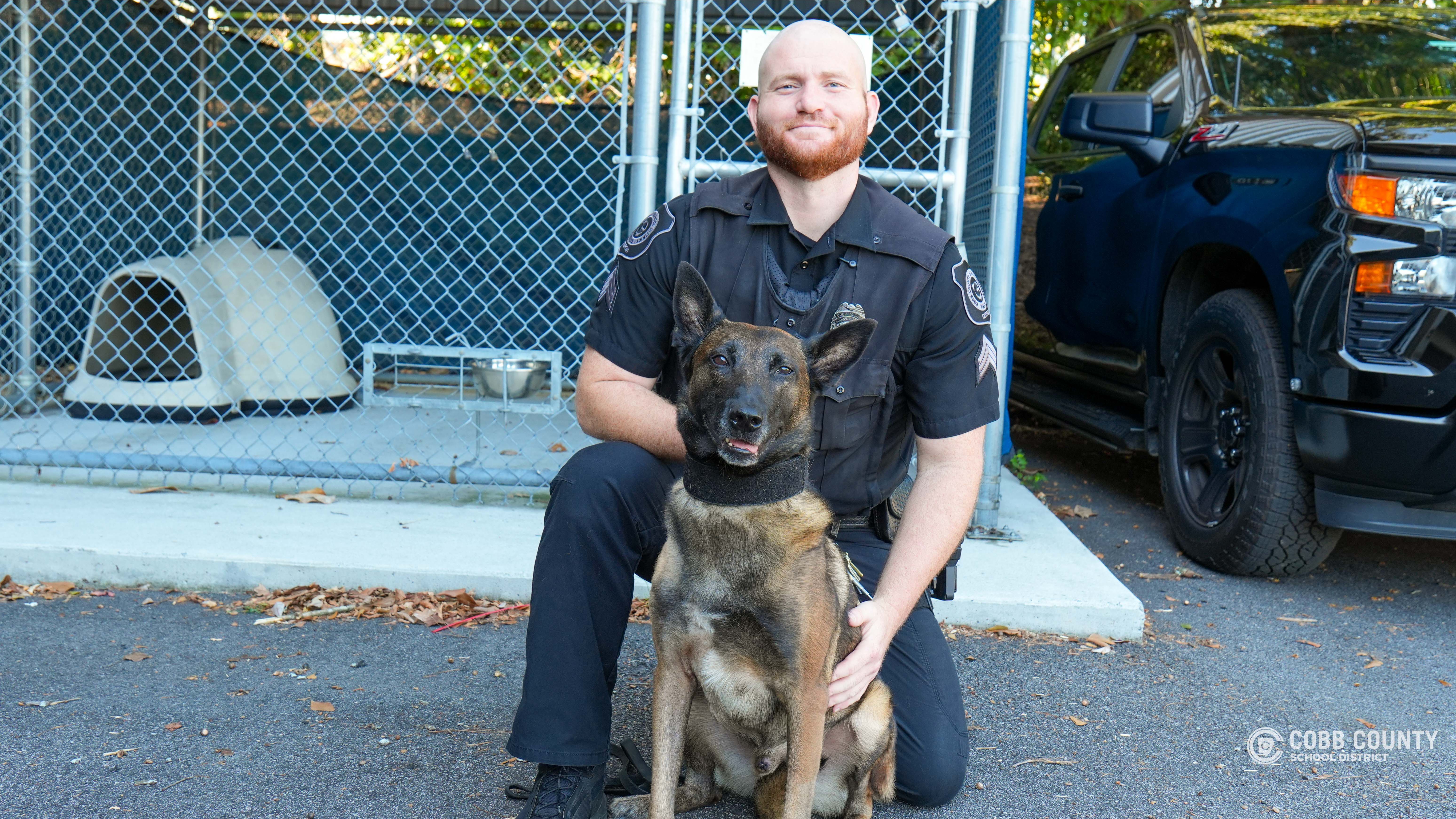 A Bigger Mission: Sgt. Alex Hicks Builds Cobb’s K-9 Program—and Finds One Dog a Special Calling