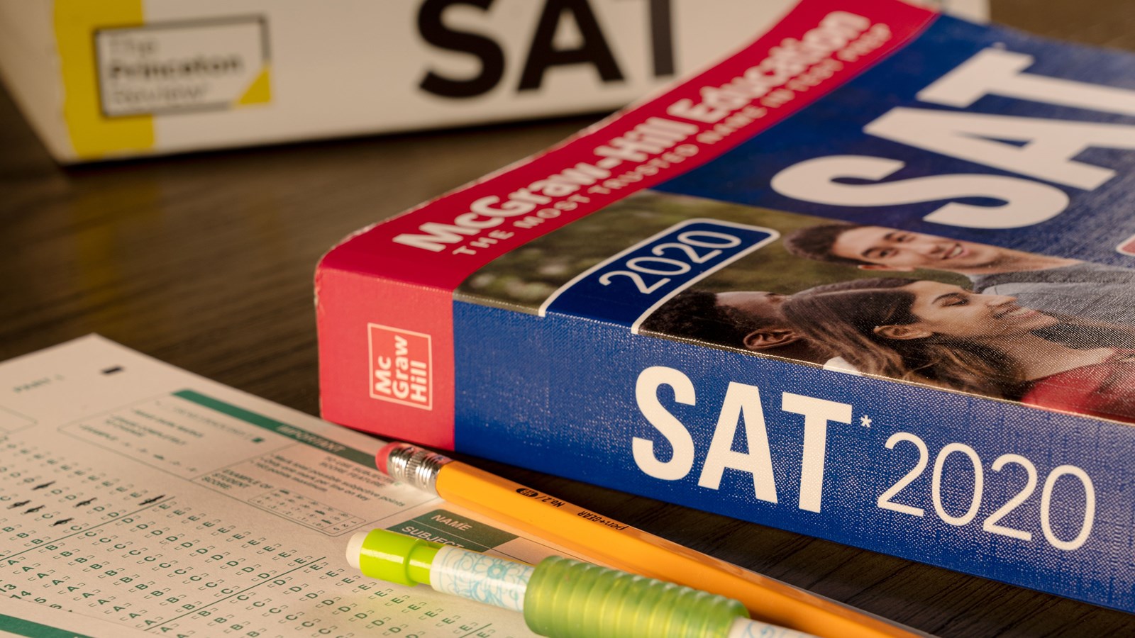 SAT prep book