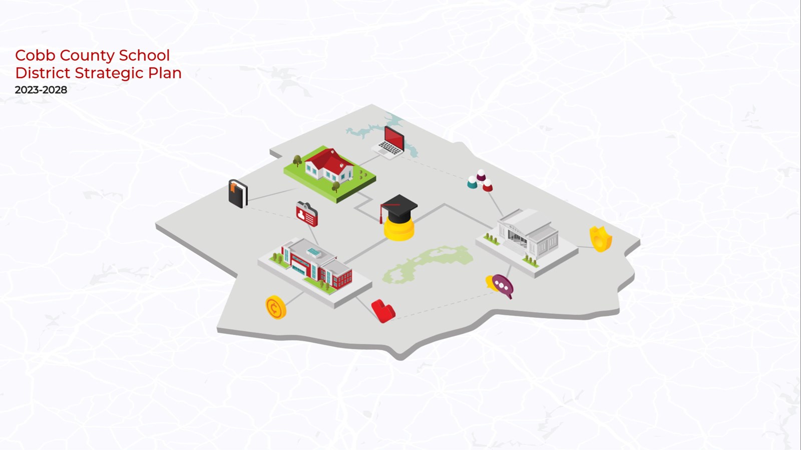 Cobb County School District Strategic Plan Map