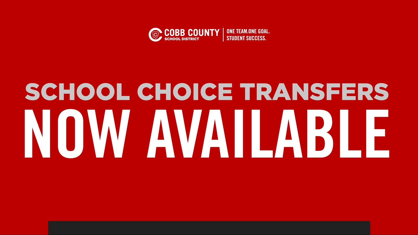 School Choice Transfers Now Available