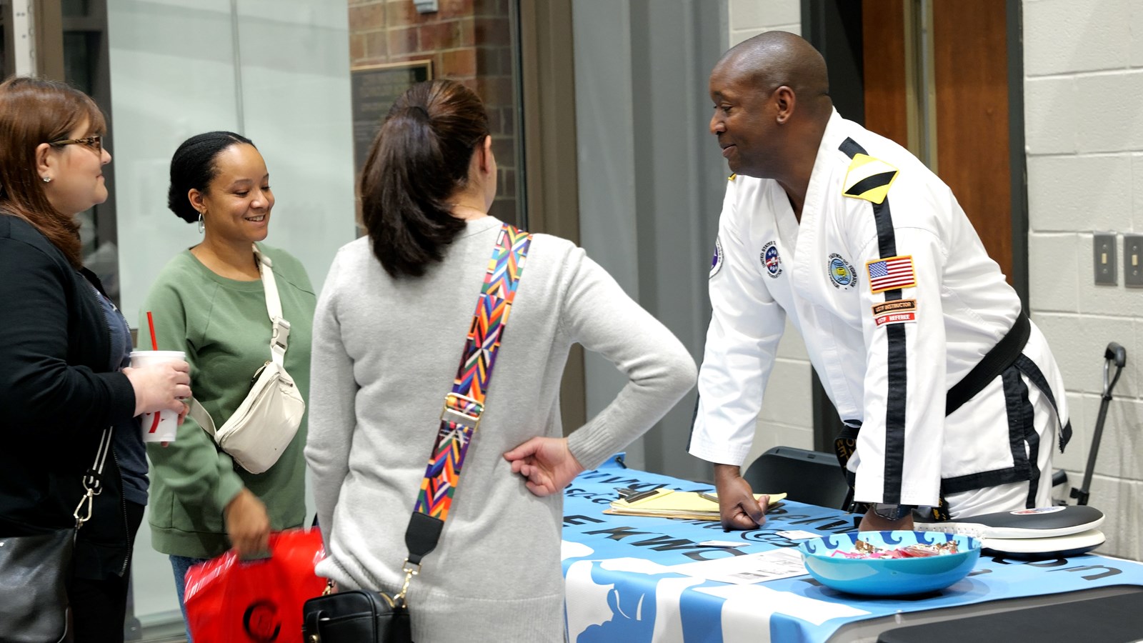 Families attend the annual Cobb Schools Community Resource Fair.